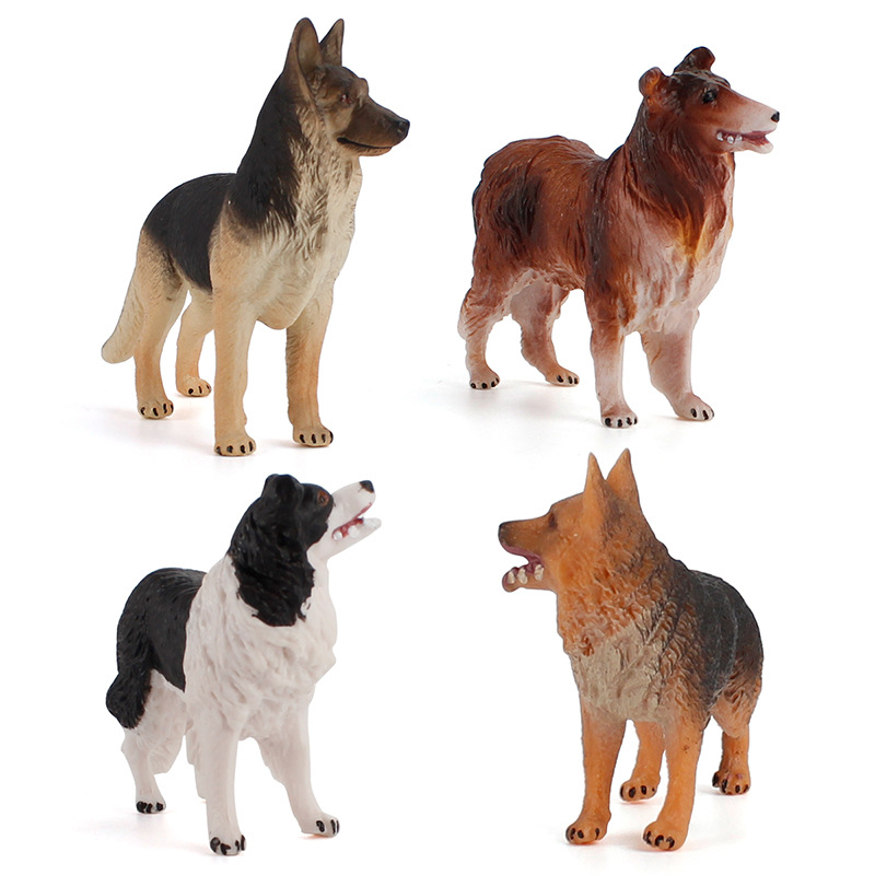 Kids Toys Dog - Realistische Haustier-Tiermodelle für Kinder, deutscher Schäferhund,