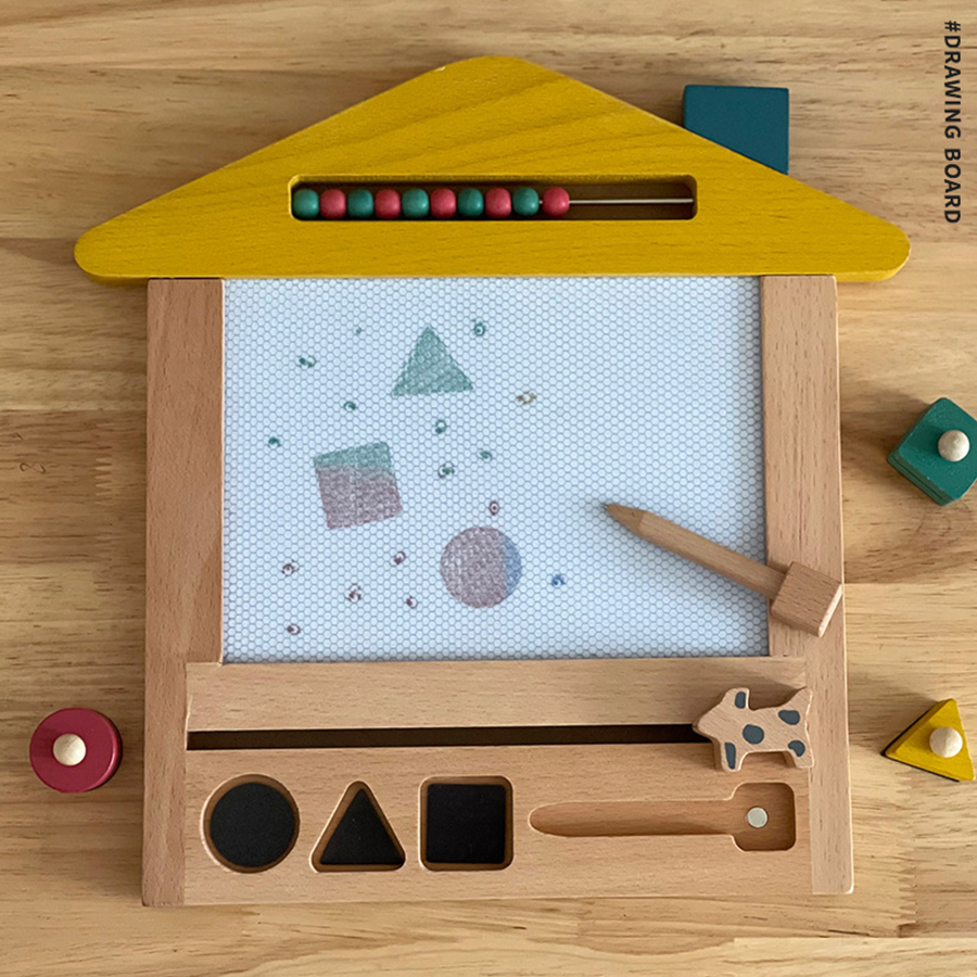 Magnetic Drawing Board - Magnetisches DIY Zeichenbrett Montessori pädagogisches Lernen