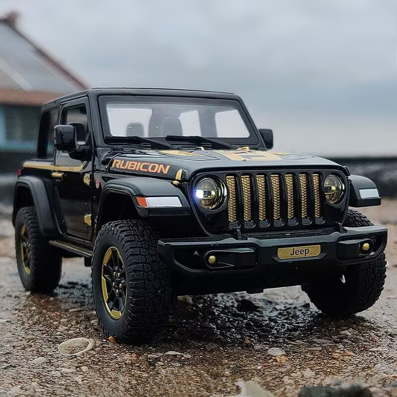Kids Toys Jeep - 1:18 Jeeps Wrangler Rubicon Legierung Offroad-Fahrzeuge