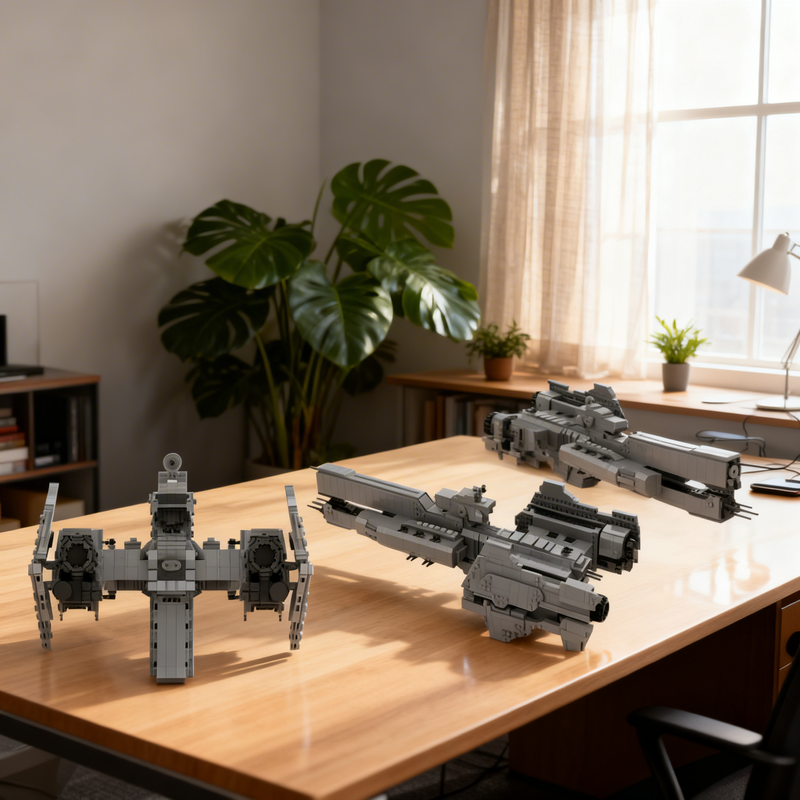 Kids Toys Paris - 2542 Teile MOC Halo UNSC Paris-Klasse