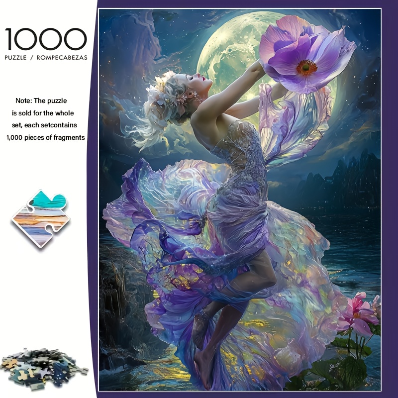 Kids Toys Under 1000 - 500/1000 Teile Puzzle „Mädchen unter der
