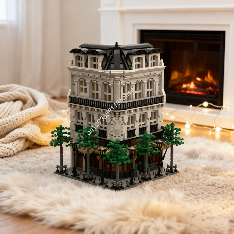 Kids Toys Paris - 4204 stücke MOC Paris Boulangerie Studio