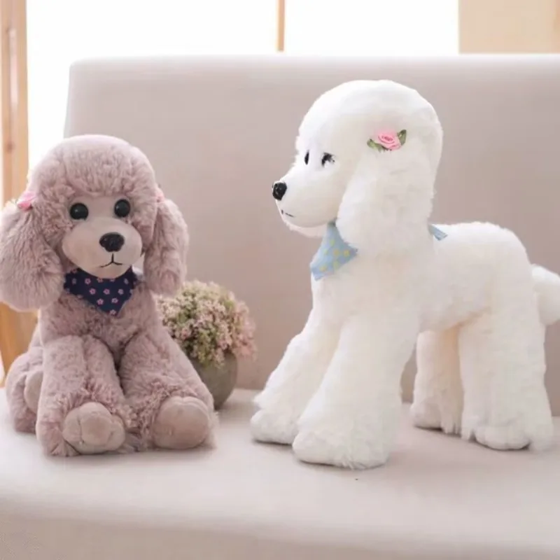 Kids Toys Dog - Niedlicher Pudel, Simulationshandspielzeug für Hunde, Teddy-Hundeornamente,