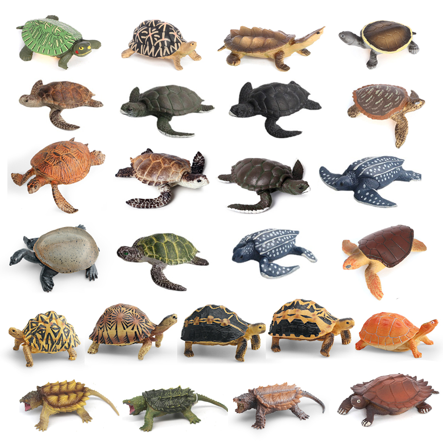 Kids Toys Under 1 Year - Simulation Chinesische Softshell Lederback Meeresschildkröte Schnappen