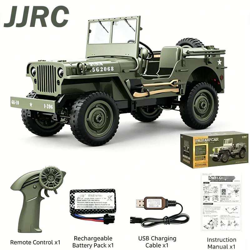 Kids Toys Jeep - JJRC 1:10 C8815 RC-Auto WILLYS JEEP