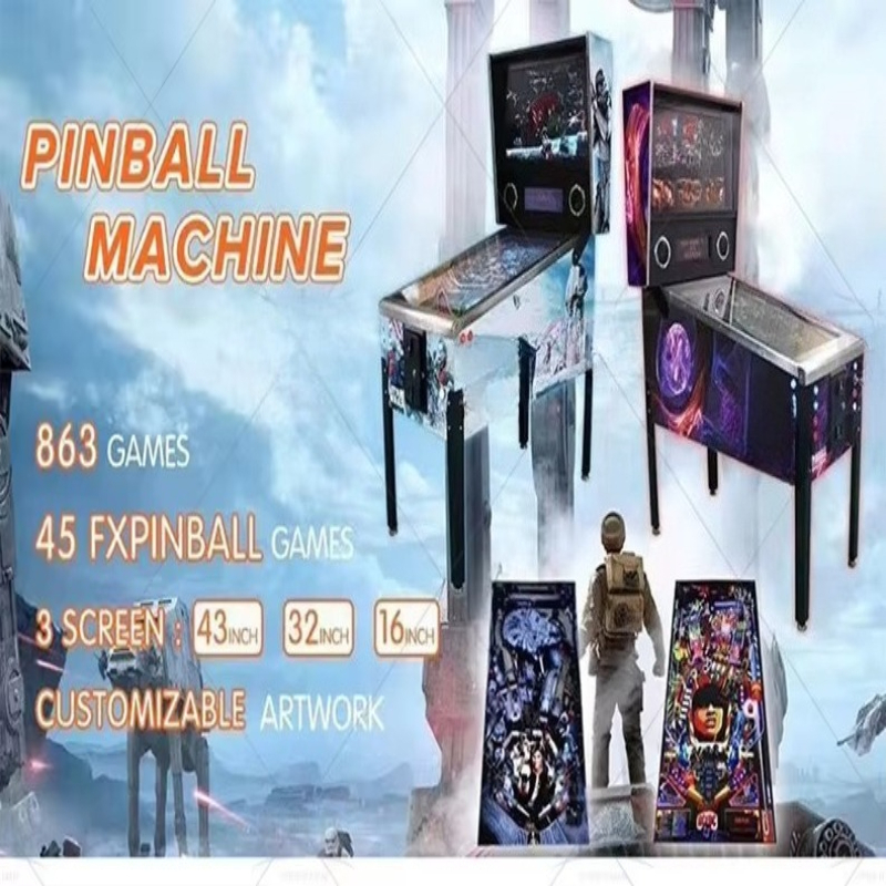 Kids Toys Mall - Flipperautomat, Mini Vertikaler Zugstangen-Kugelspender Spielzeug für