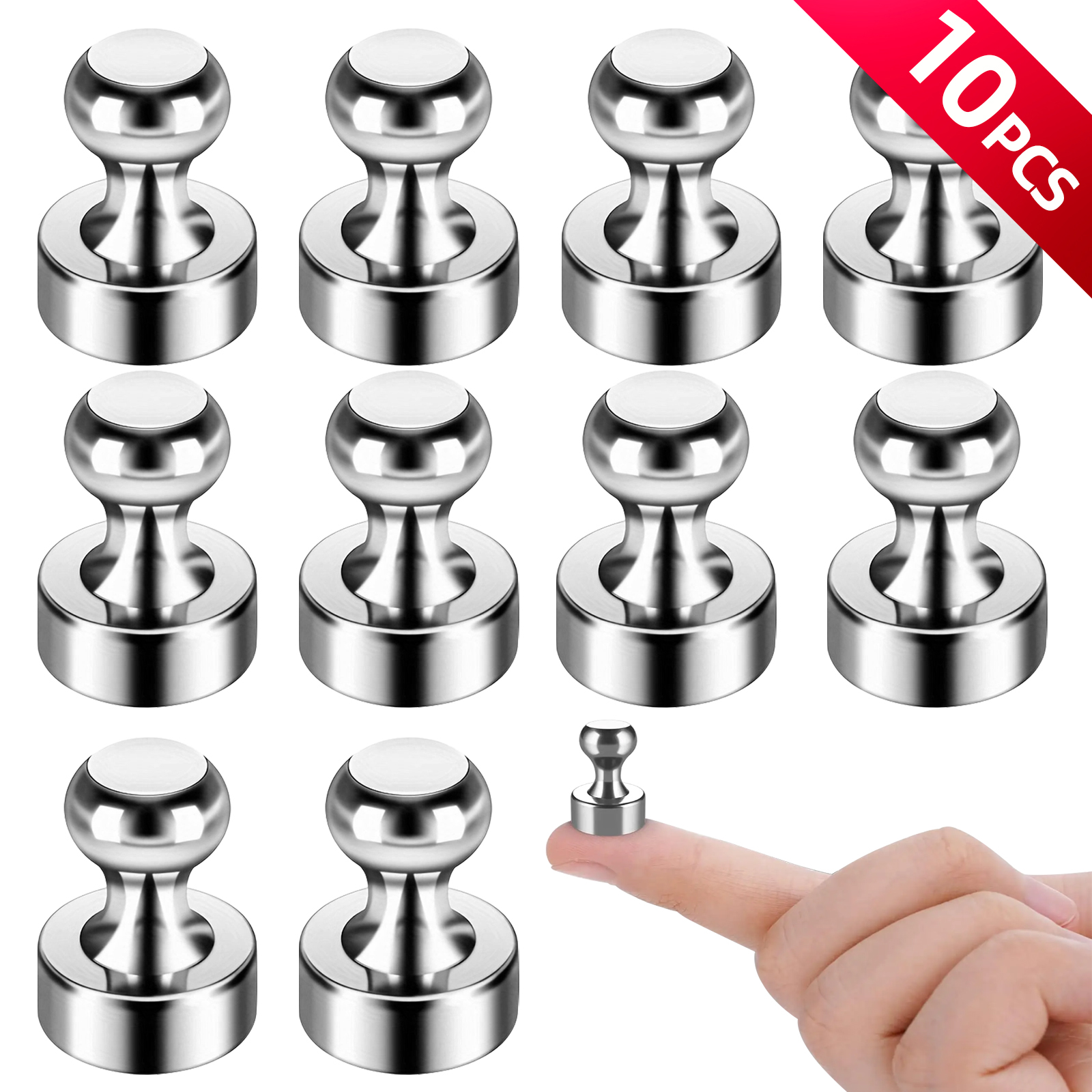 Magnetic Drawing Board - 5-100 Stück Superstark Magnetische Pushpins Saugmagnet-Pins
