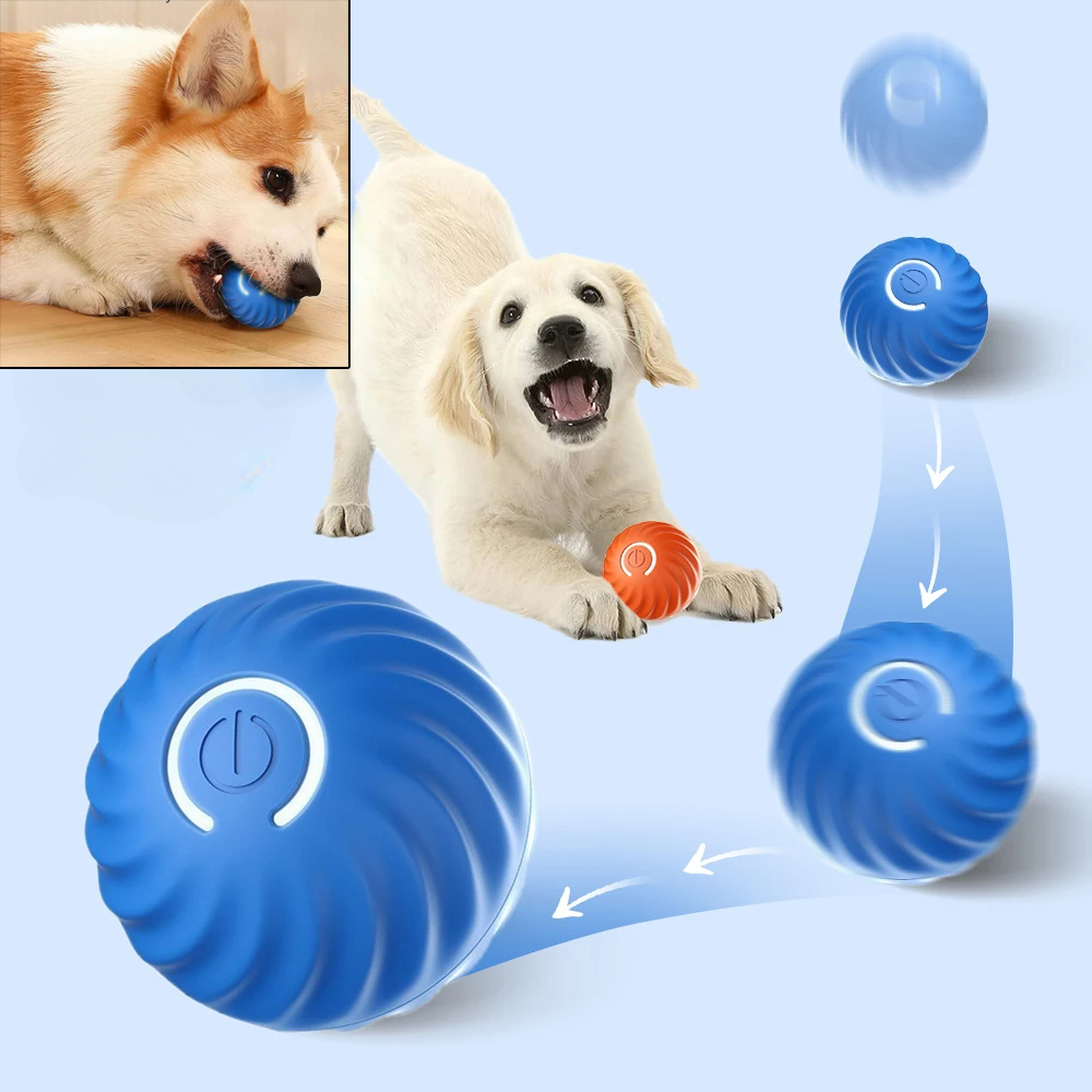 Kids Toys Dog - Hundespielzeugball Automatisch Bewegender Springender Rollender Ball