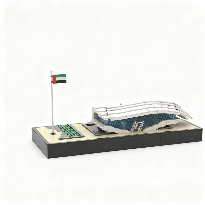 Kids Toys Dubai - 2086 Teile MOC Architektur Etihad Museum