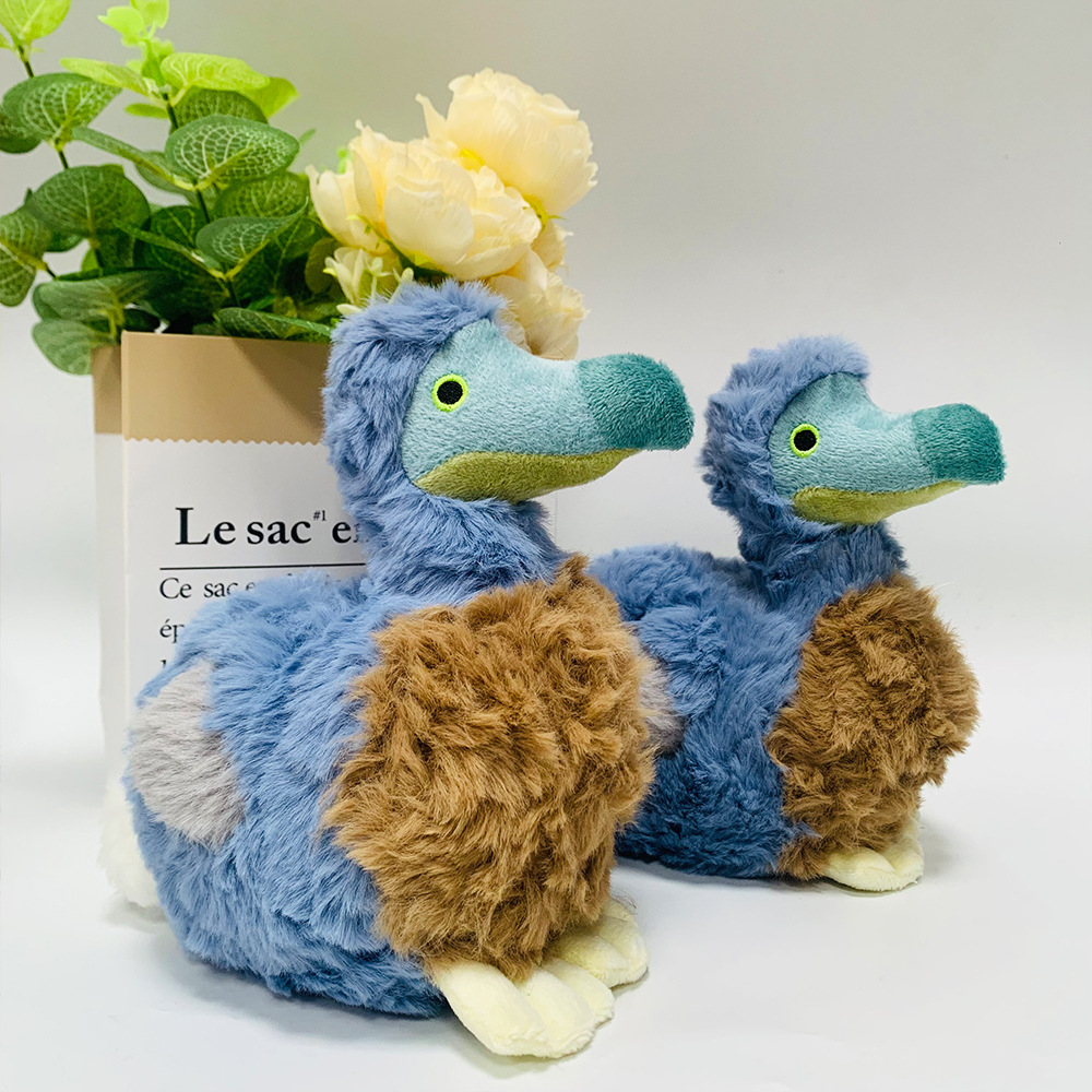 Kids Toys Mauritius - Niedlicher Dodo-Vogel-Plüsch-Schlüsselanhänger, ausgestopftes Tier-Stofftier, ultraweich, flauschig,