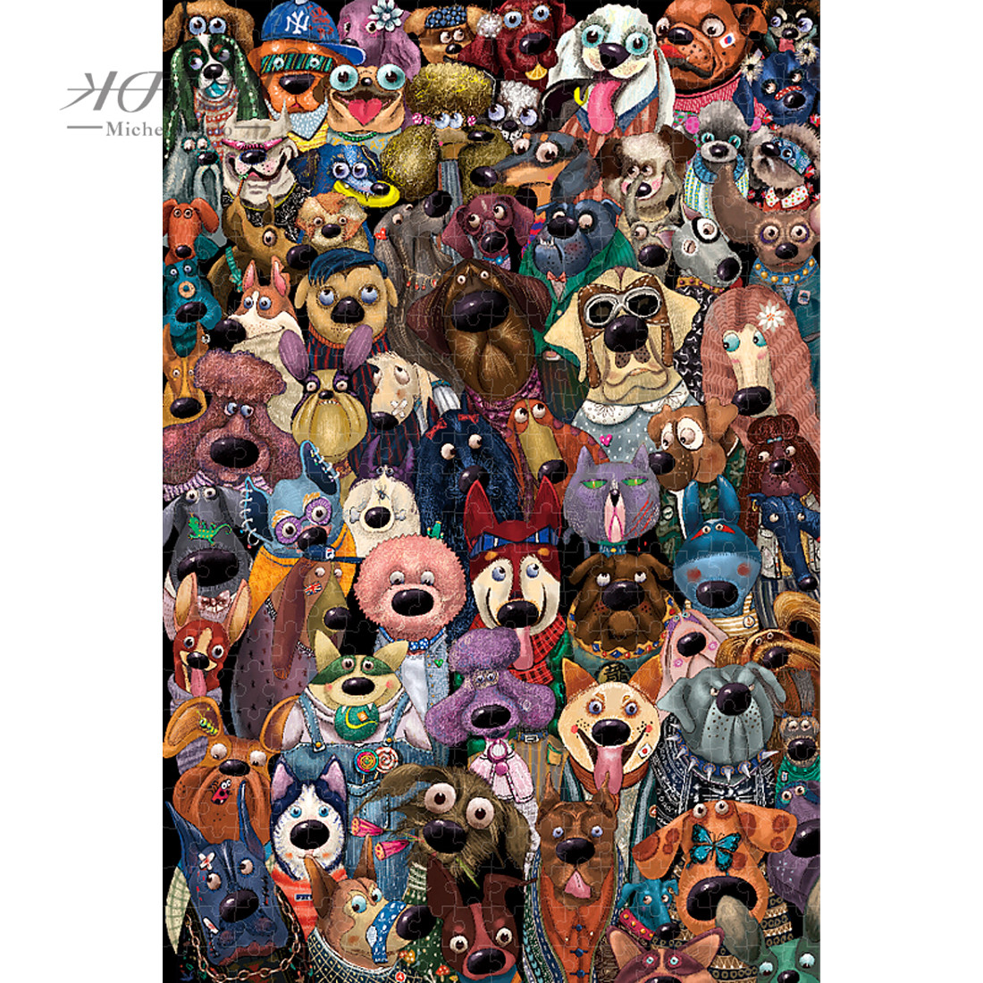 Kids Toys Under 1000 - Michelangelo Holz Jigsaw Puzzle 500 1000