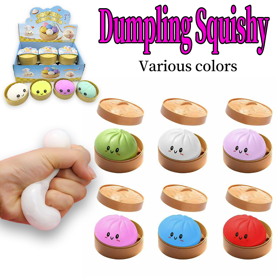 Kids Toys Kitchen - Neue Dumpling Squishies Blind Box, weiche,