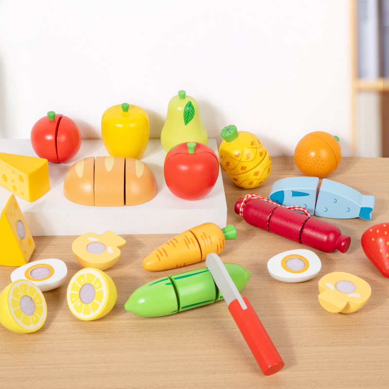 Kids Toys Kitchen - Simulation Küche Pretend Spielzeug Schneiden Spiel