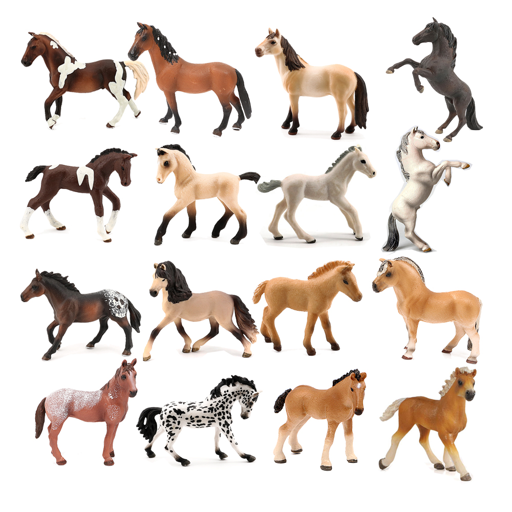 Kids Toys Under 1 Year - Pferd Figur Kunststoff Bauernhof Tiere Spielzeug