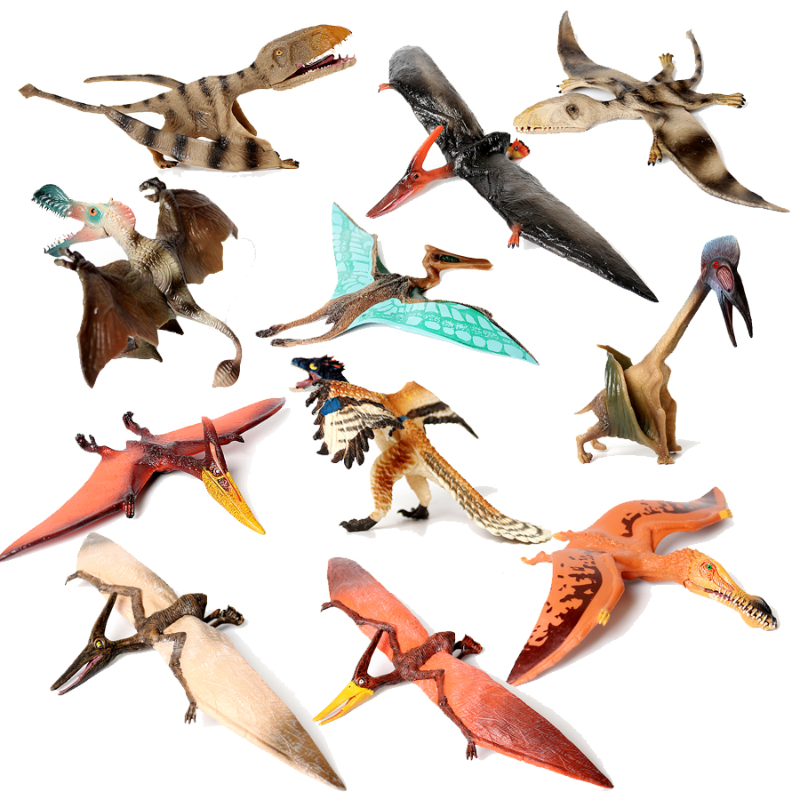 Kids Toys Under 1 Year - Simulierte Dinosaurier-Tierfiguren Spielzeug Klassische Pterodaktylus-Actionfiguren Pteranodon