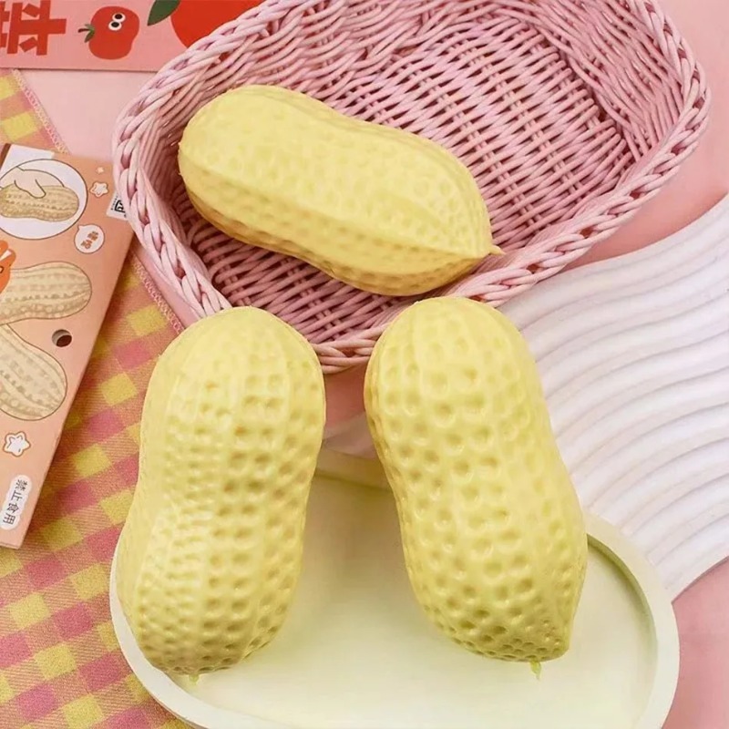 Kids Toys China - Erdnuss-Stressball Knuspriger Quetschball Weiches Spielzeug Butterweiches