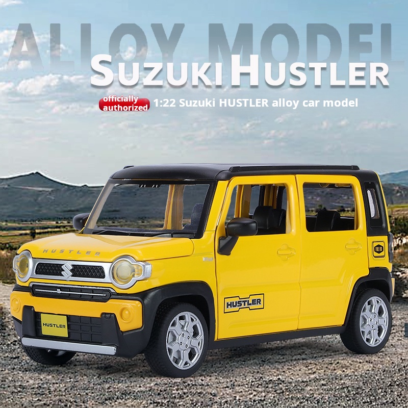 Kids Toys Jeep - 1:22 HUSTLER Legierung Simulationsmodell Geländewagen &