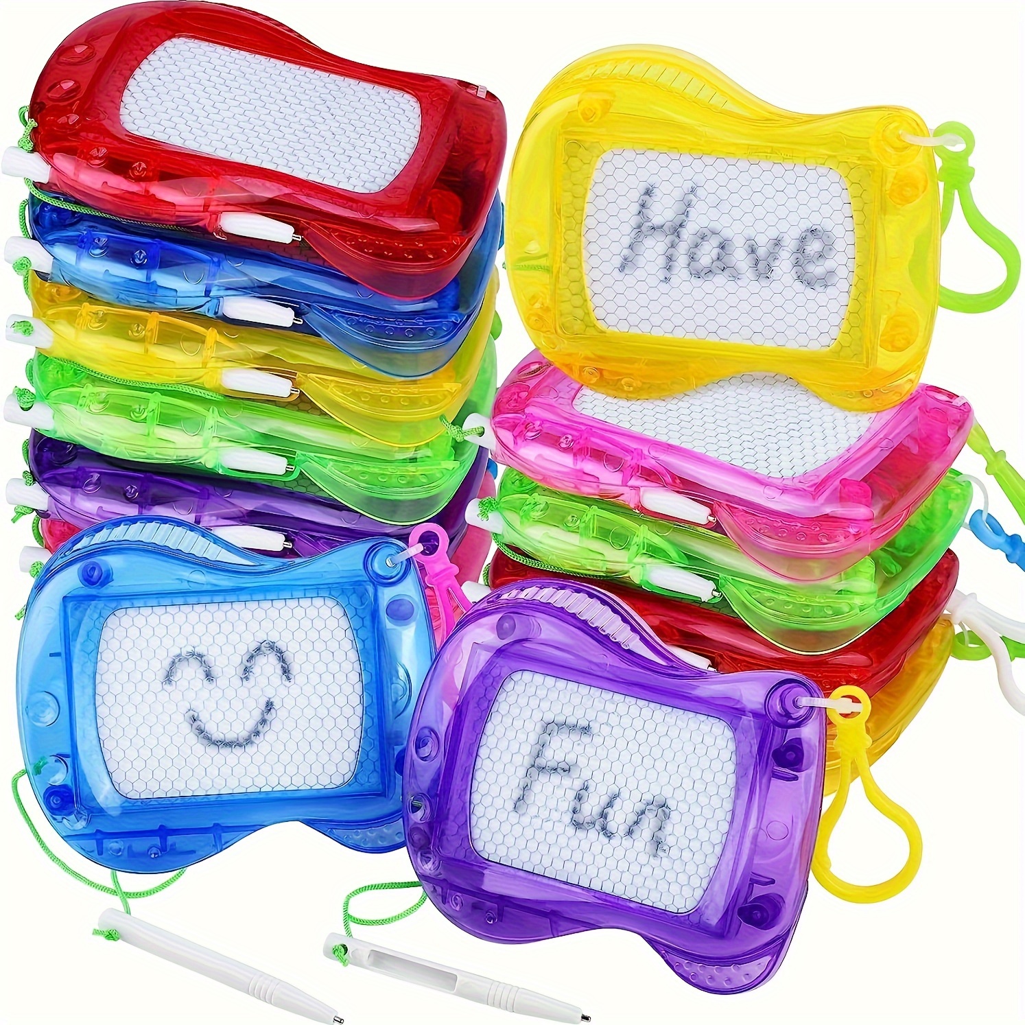 Magnetic Drawing Board - Mini-Magnettafel mit Schlüsselanhänger, löschbare Zeichen- und