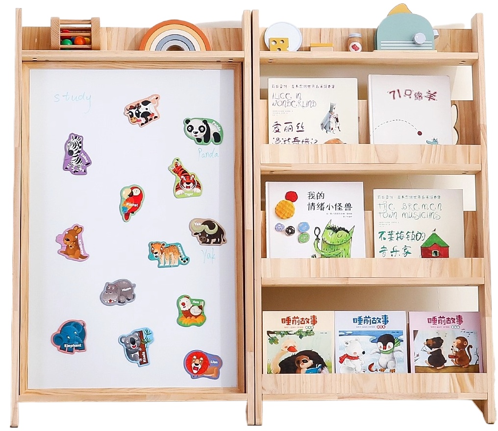 Magnetic Drawing Board - Layout für Kinderzimmer. Magnetisches Zeichenbrett für