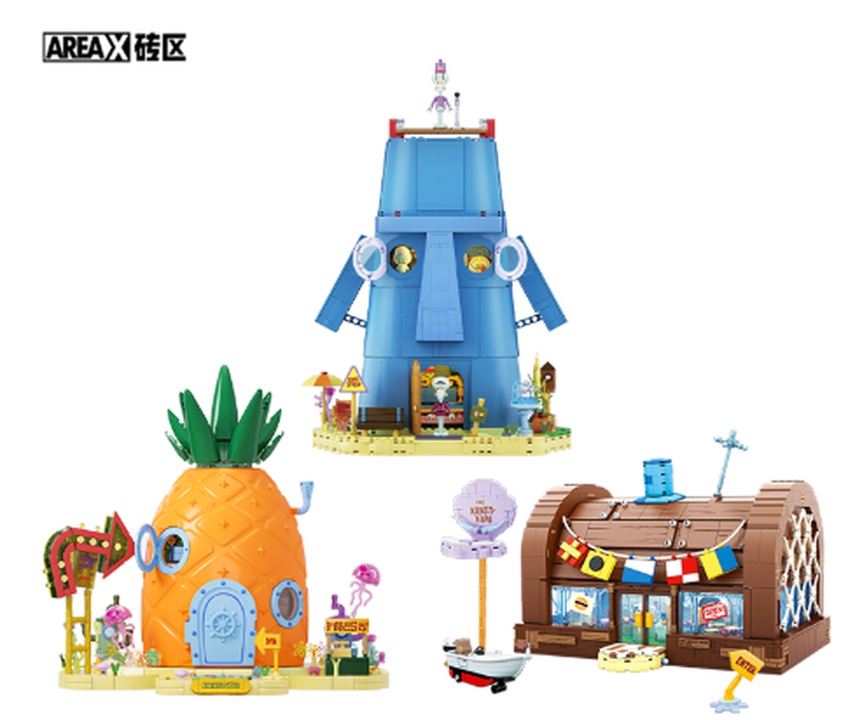 Areax Spongebob Bikini Bottom  – Kids Toys Blocks Bewertung und Preis