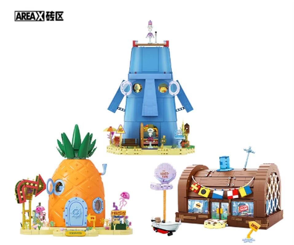 Areax Spongebob Bikini Bottom  – Kids Toys Blocks Bewertung und Preis