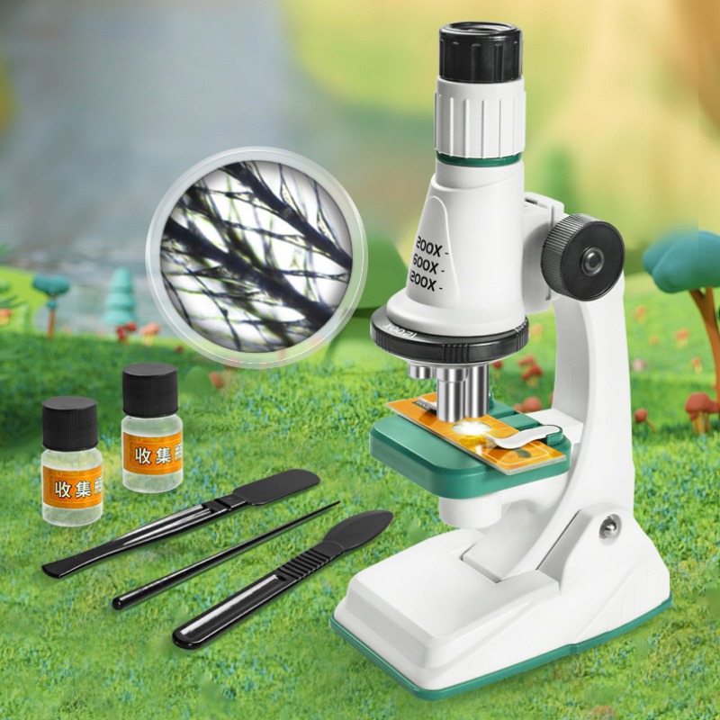 200/600/1200x Handlupe Schule  – Microscope Kids Science Bewertung und Preis