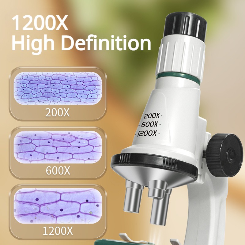200/600/1200x Handlupe Schule  – Microscope Kids Science Bewertung und Preis
