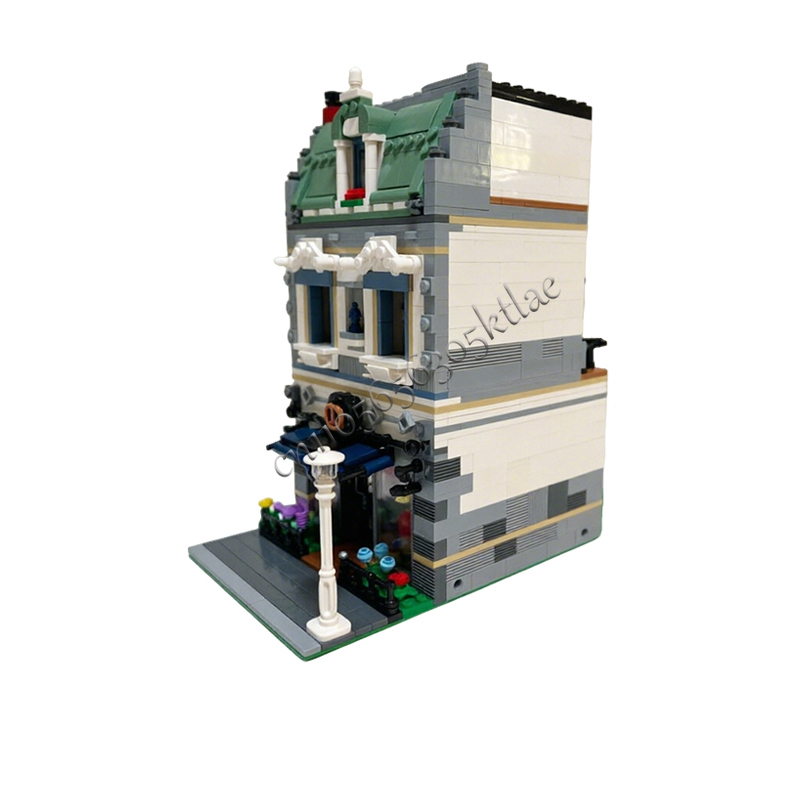 1268-teiliger MOC Stadtansicht – Kids Toys Blocks Bewertung und Preis