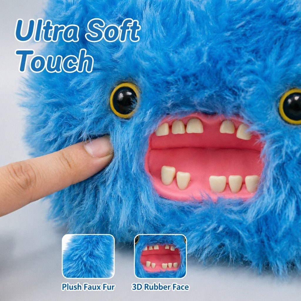 Niedliche Monster-Plüsch-Umhän – Kids Toys Hong Kong Bewertung und Preis