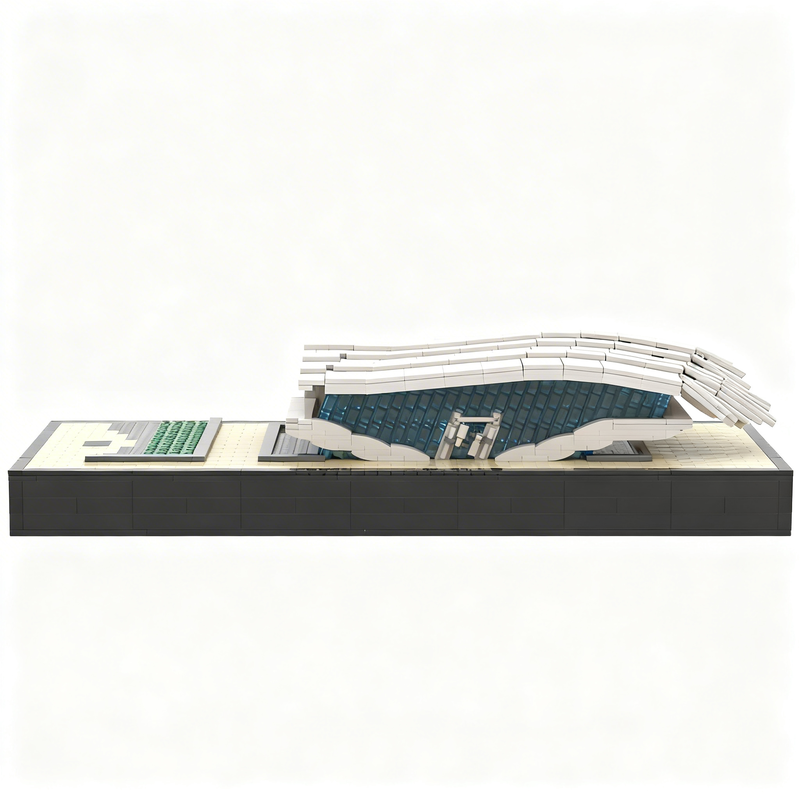 2086 Teile MOC Etihad Museum 1 – Kids Toys Dubai Bewertung und Preis
