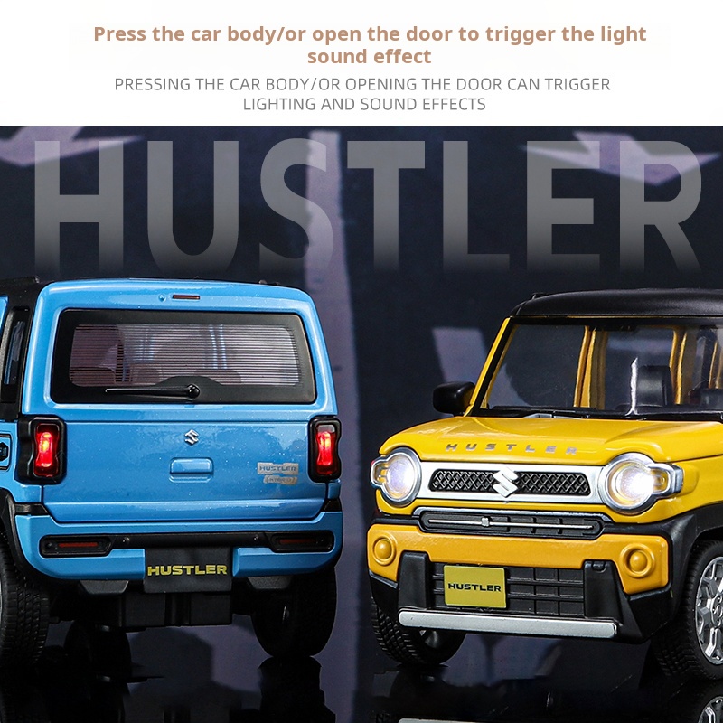 1:22 Suzuki HUSTLER Legierung  – Kids Toys Jeep Bewertung und Preis