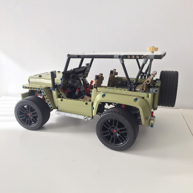 1603 Teile MOC C Modell Willys – Kids Toys Jeep Bewertung und Preis