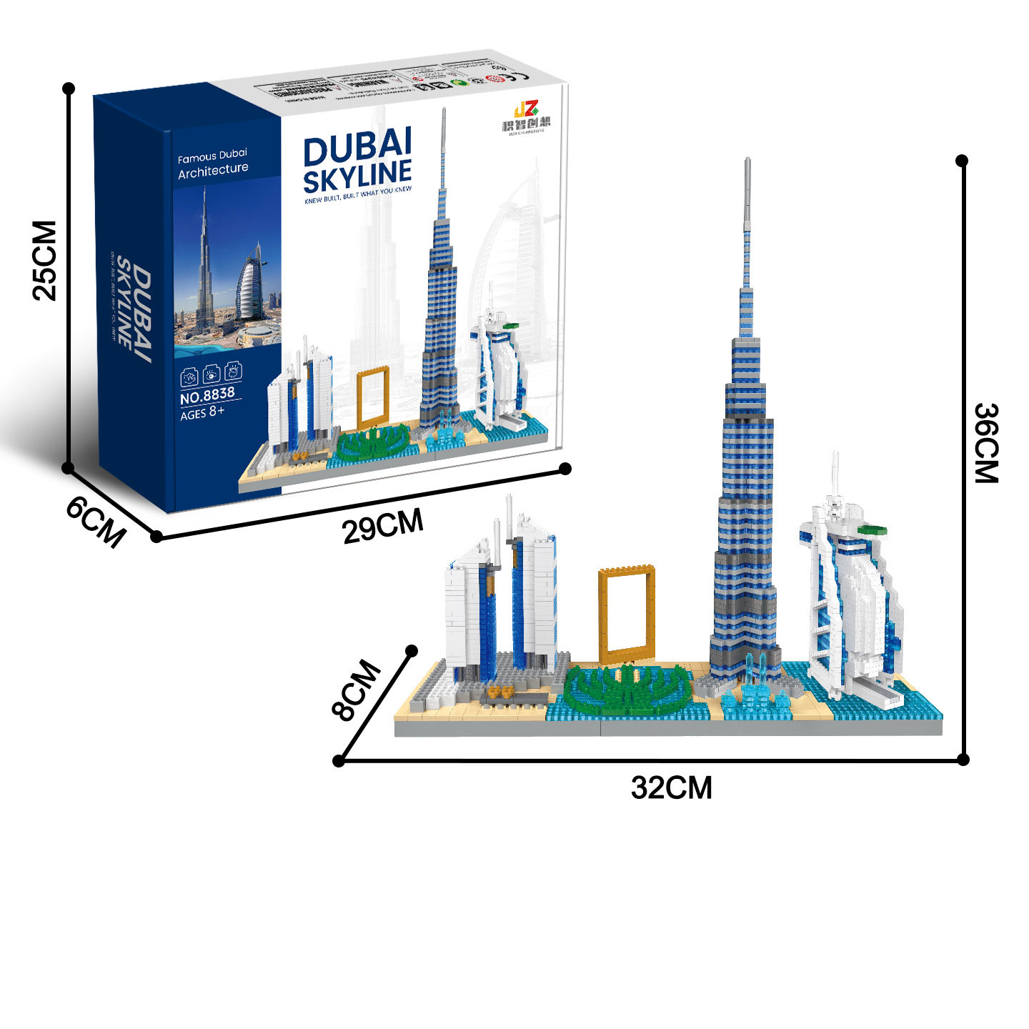 MOC Weltberühmte Stadt Sehensw – Kids Toys Dubai Bewertung und Preis