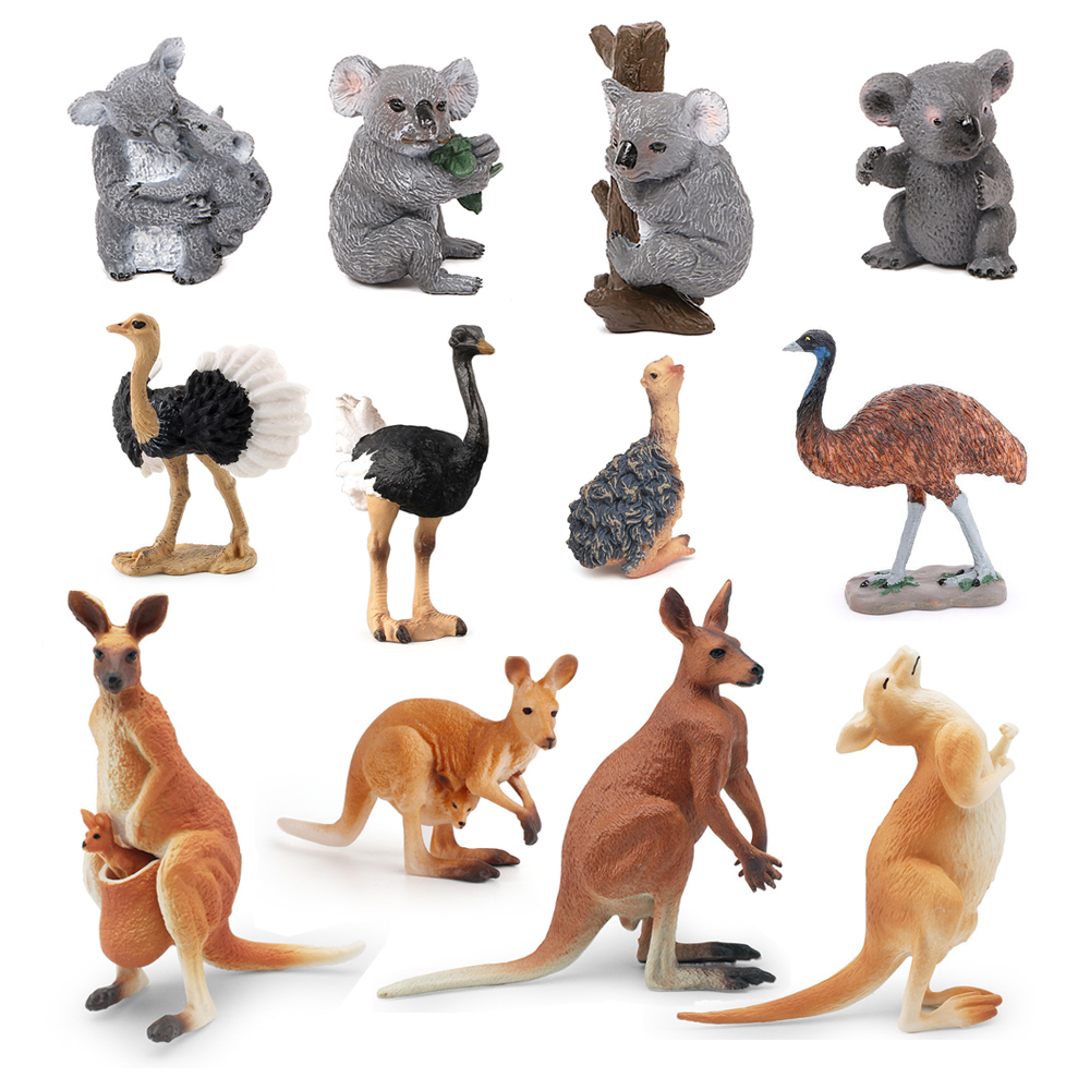 Känguru Koala Strauß EMU Model – Kids Toys Under 1 Year Bewertung und Preis