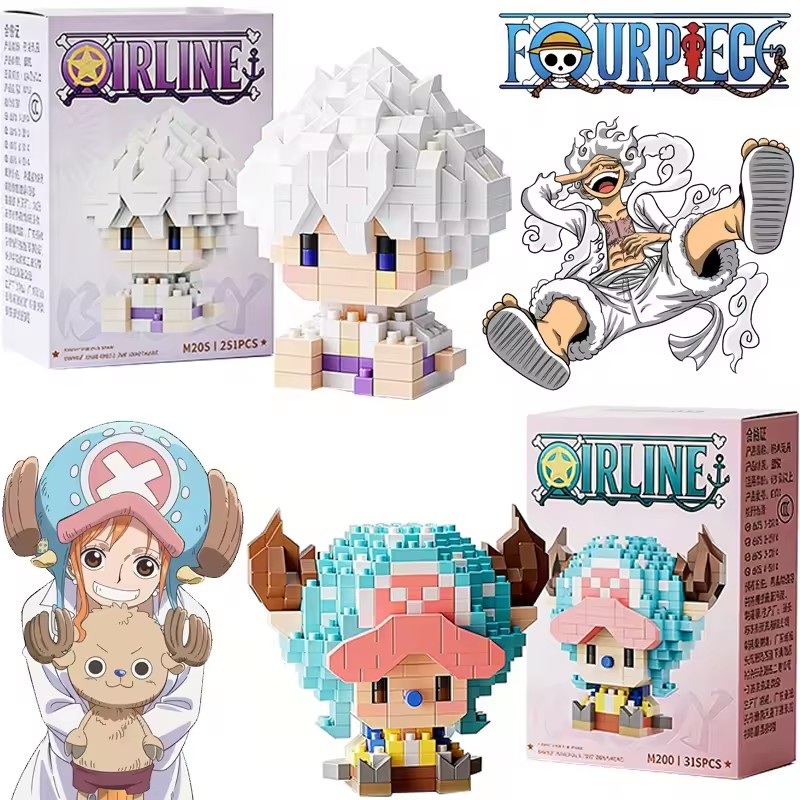 One Piece Anime Sonnengott Nik – Kids Toys Blocks Bewertung und Preis