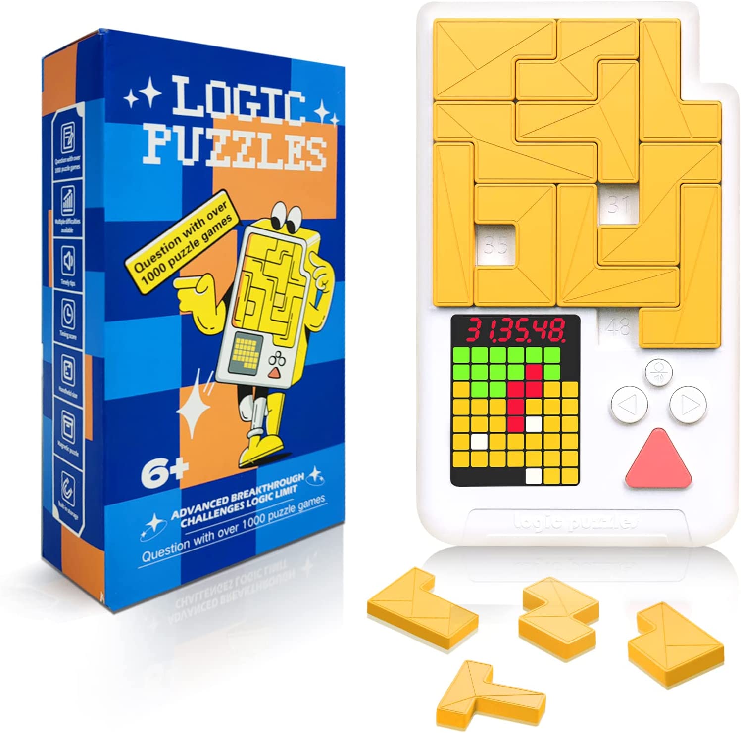 Magnetisches Logik-Puzzle Trag – Kids Toys Under 1000 Bewertung und Preis