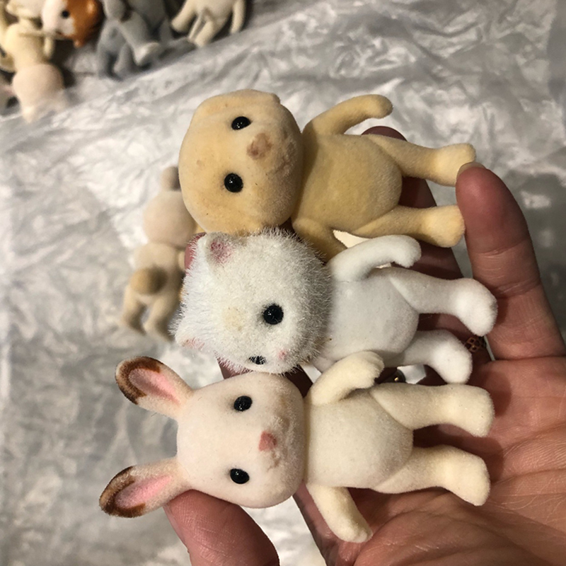 1 Stück Wald Familie Tier Figu – Kids Toys Dog Bewertung und Preis