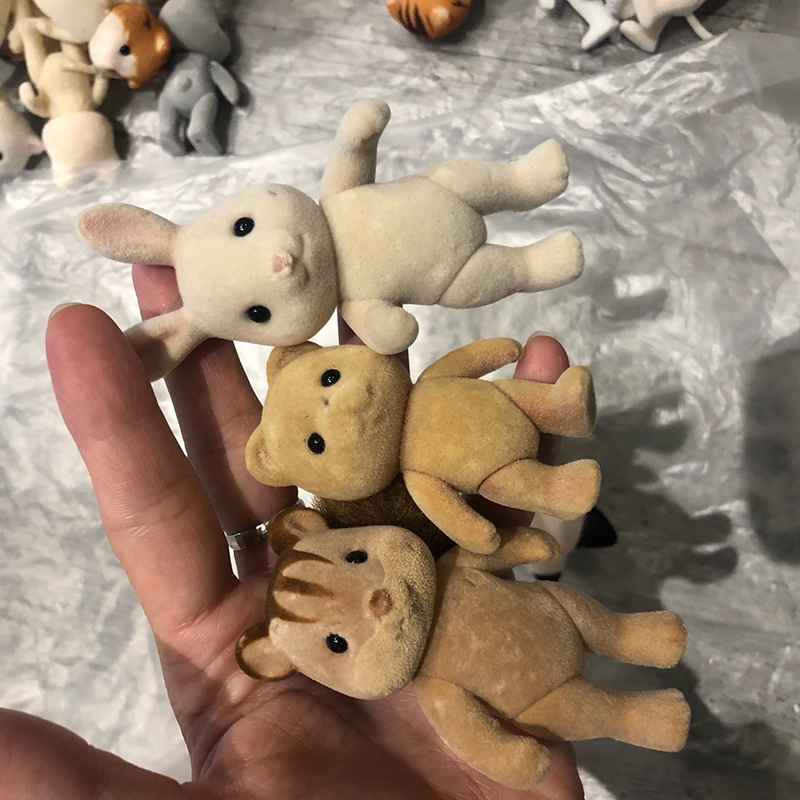 1 Stück Wald Familie Tier Figu – Kids Toys Dog Bewertung und Preis