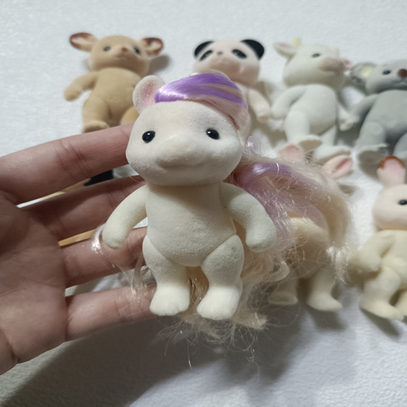 1 Stück Wald Familie Tier Figu – Kids Toys Dog Bewertung und Preis