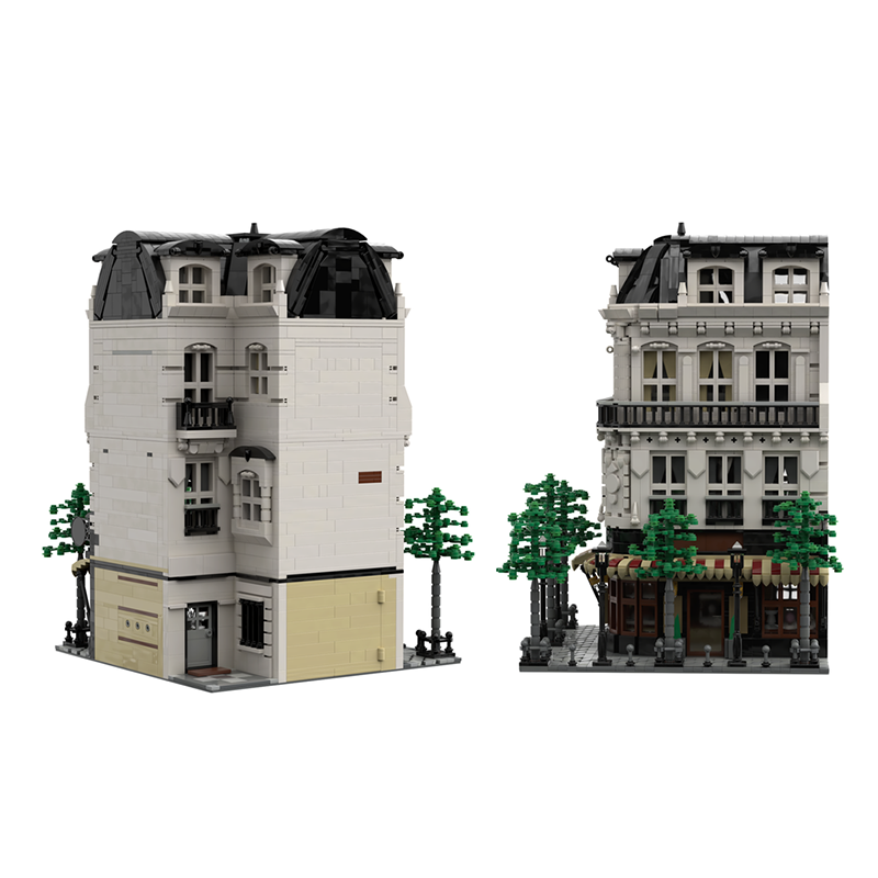 4204 stücke MOC Paris Boulange – Kids Toys Paris Bewertung und Preis