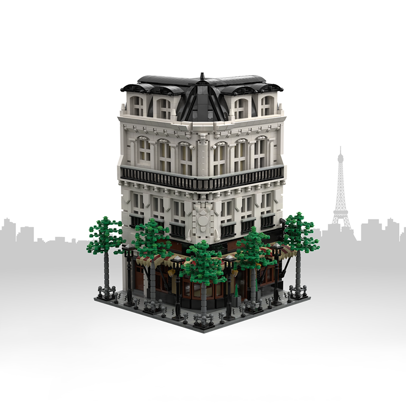 4204 stücke MOC Paris Boulange – Kids Toys Paris Bewertung und Preis