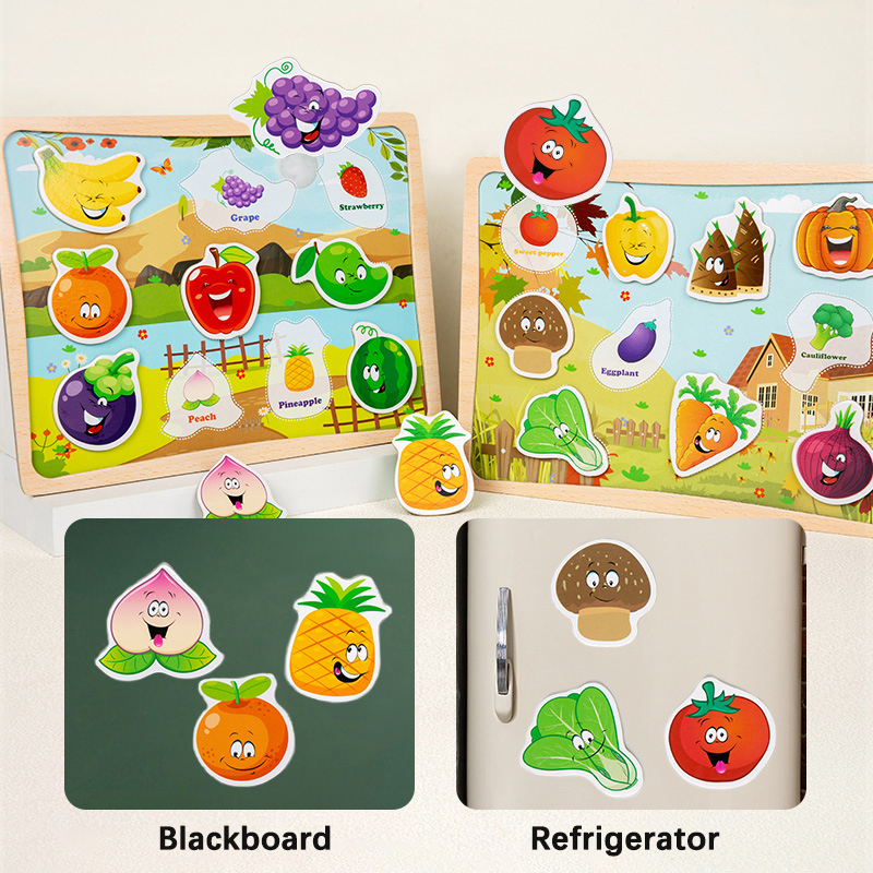 2-in-1-Magnetpuzzlebrett – mit – Magnetic Drawing Board Bewertung und Preis