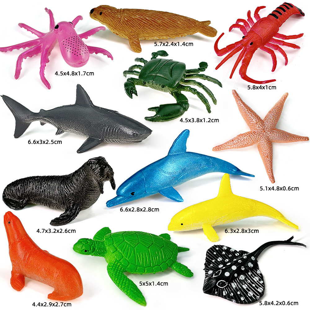 12 stücke Ozean Meer Leben Set – Kids Toys China Bewertung und Preis