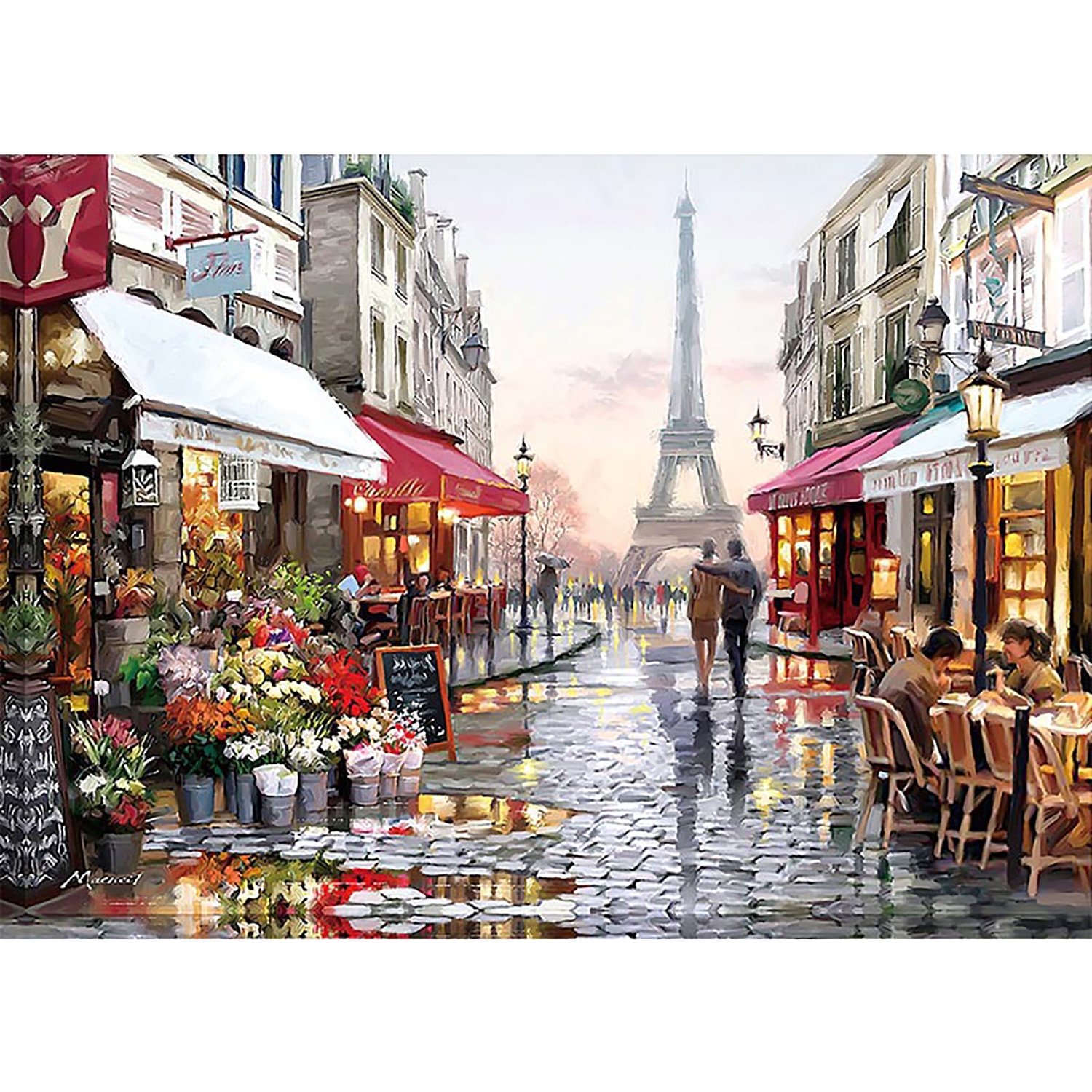 1000 Teile Paris Street Puzzle – Kids Toys Paris Bewertung und Preis