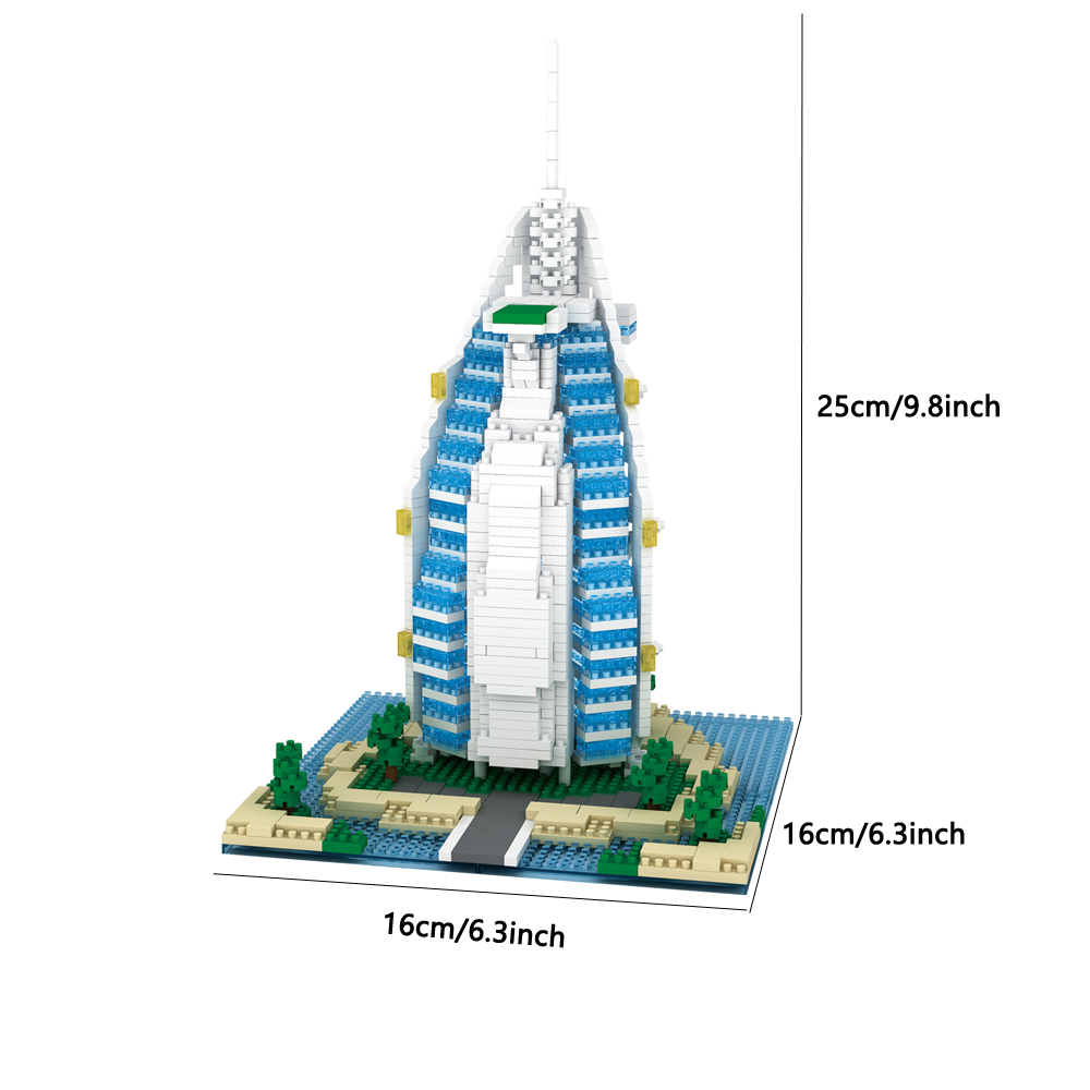 Knew Built Dubai Skyline-Baust – Kids Toys Dubai Bewertung und Preis