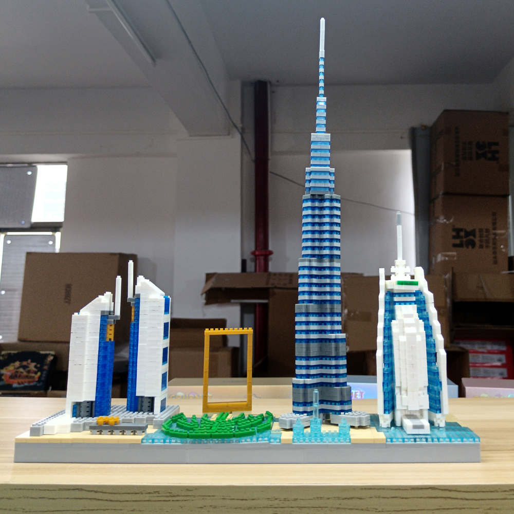 Knew Built Dubai Skyline-Baust – Kids Toys Dubai Bewertung und Preis