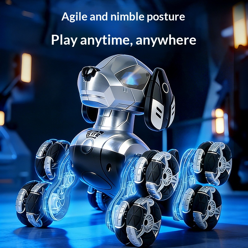 Neuer RC Stunt-Roboterhund 8-R – Kids Toys Dog Bewertung und Preis