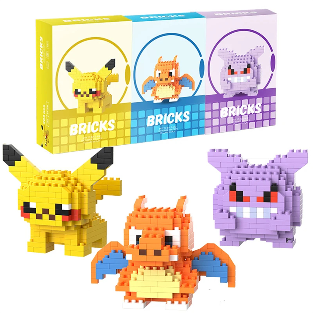 Pokemon Mikro-Bausteine Pikach – Kids Toys Blocks Bewertung und Preis