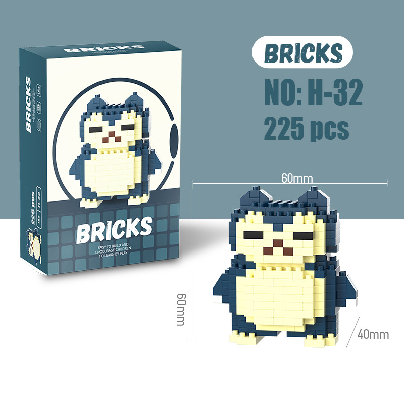 Pokemon Mikro-Bausteine Pikach – Kids Toys Blocks Bewertung und Preis