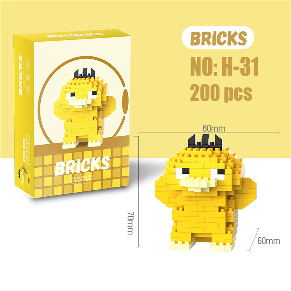 Pokemon Mikro-Bausteine Pikach – Kids Toys Blocks Bewertung und Preis